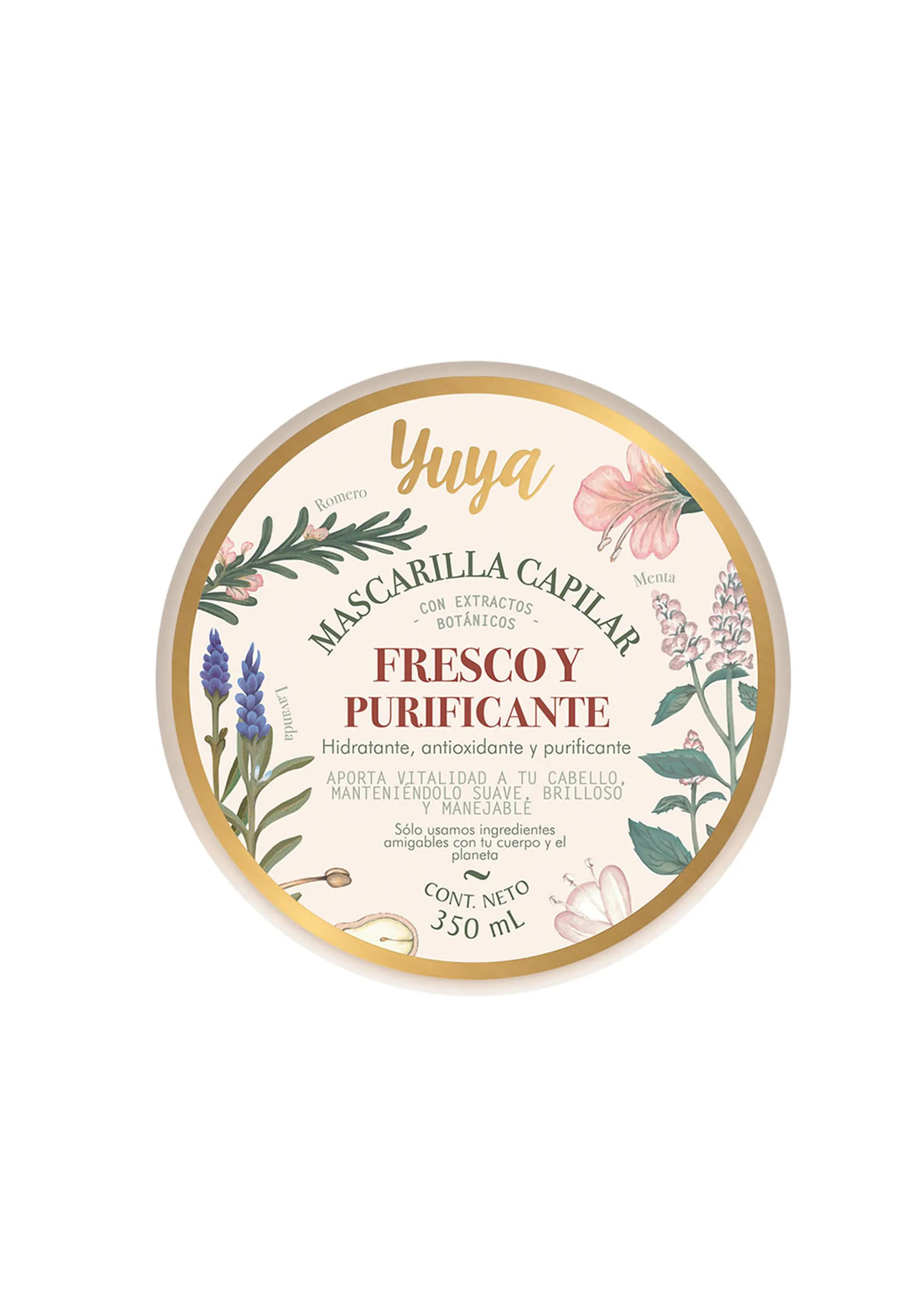 YUYA TRATAMIENTO CAPILAR 3 EN 1  FRESCO Y PURIFICANTE  CRECIMIENTO   MENTA PARA MUJER 42678