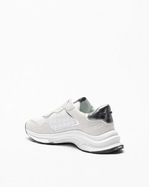 Zapatillas blancas Karl Lagerfeld LUX FINESSE Monogram Lace Lo Blanco