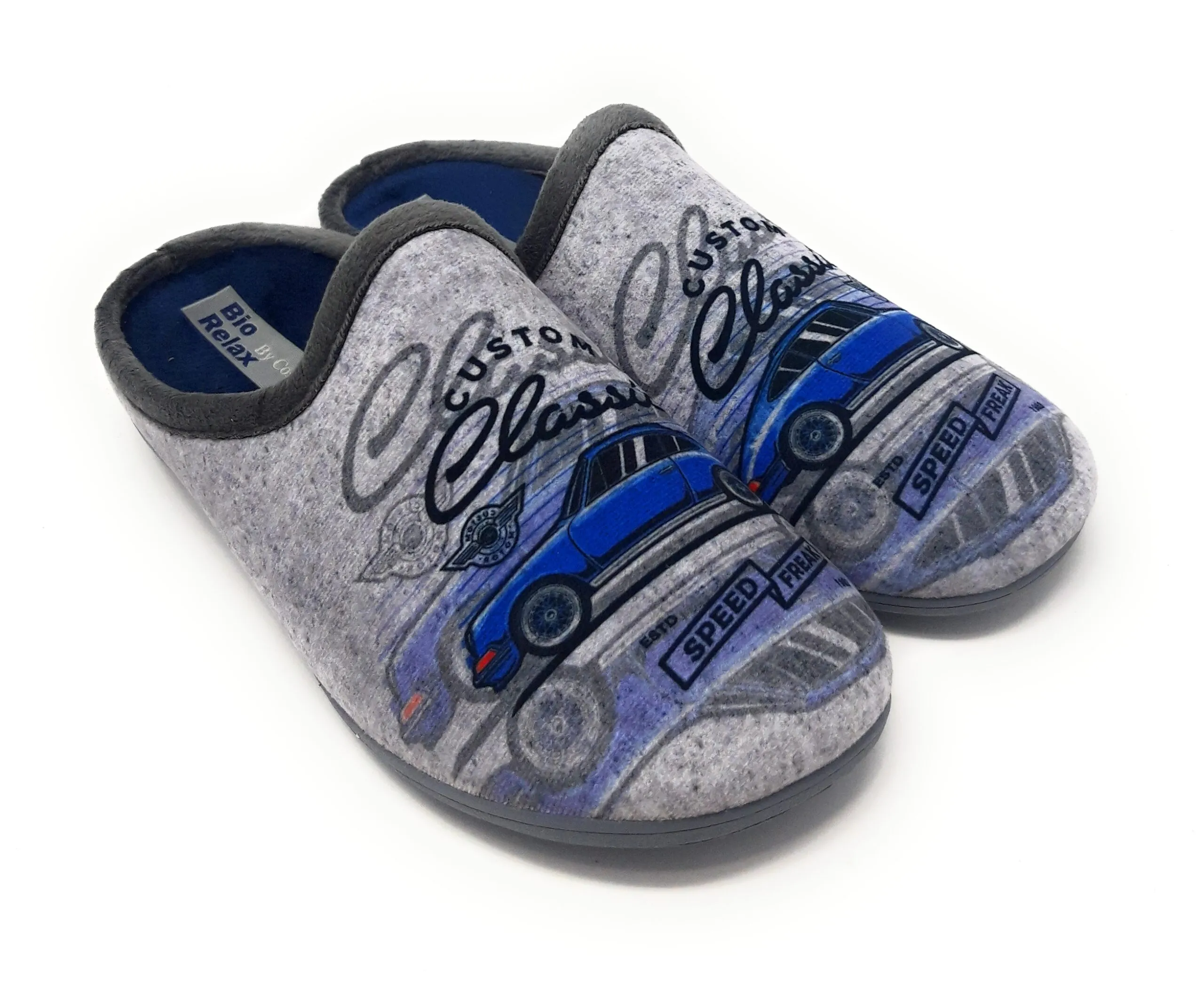 ZAPATILLAS CASA BIORELAX 13771 GRIS