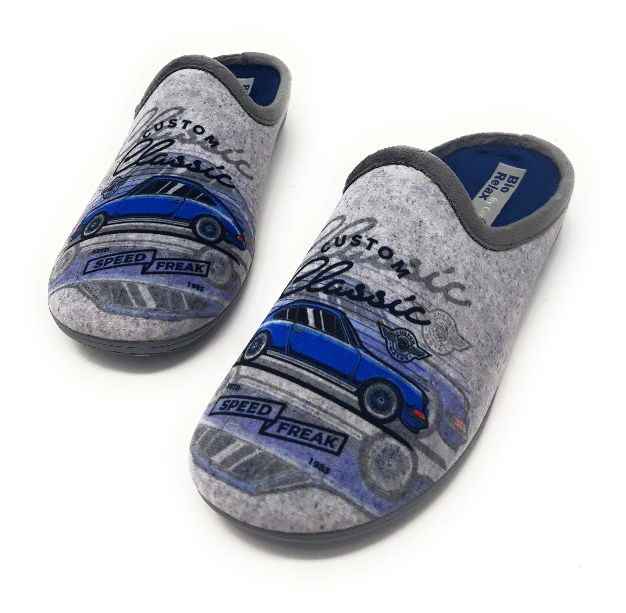 ZAPATILLAS CASA BIORELAX 13771 GRIS