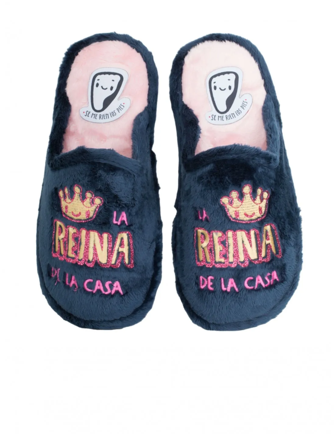 Zapatillas Casa Frase Reina SE ME RÍEN LOS PIES