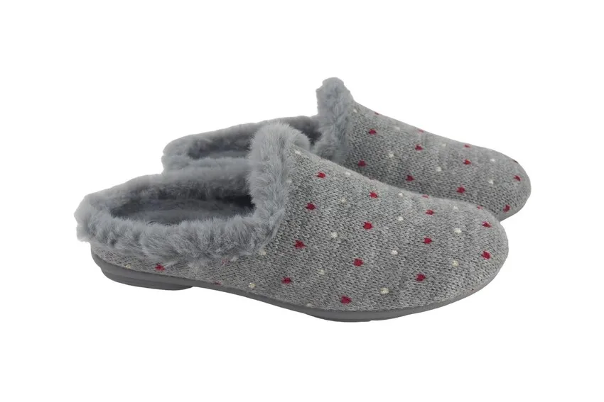 ZAPATILLAS CASA GARZON 5000 GRIS PERLA