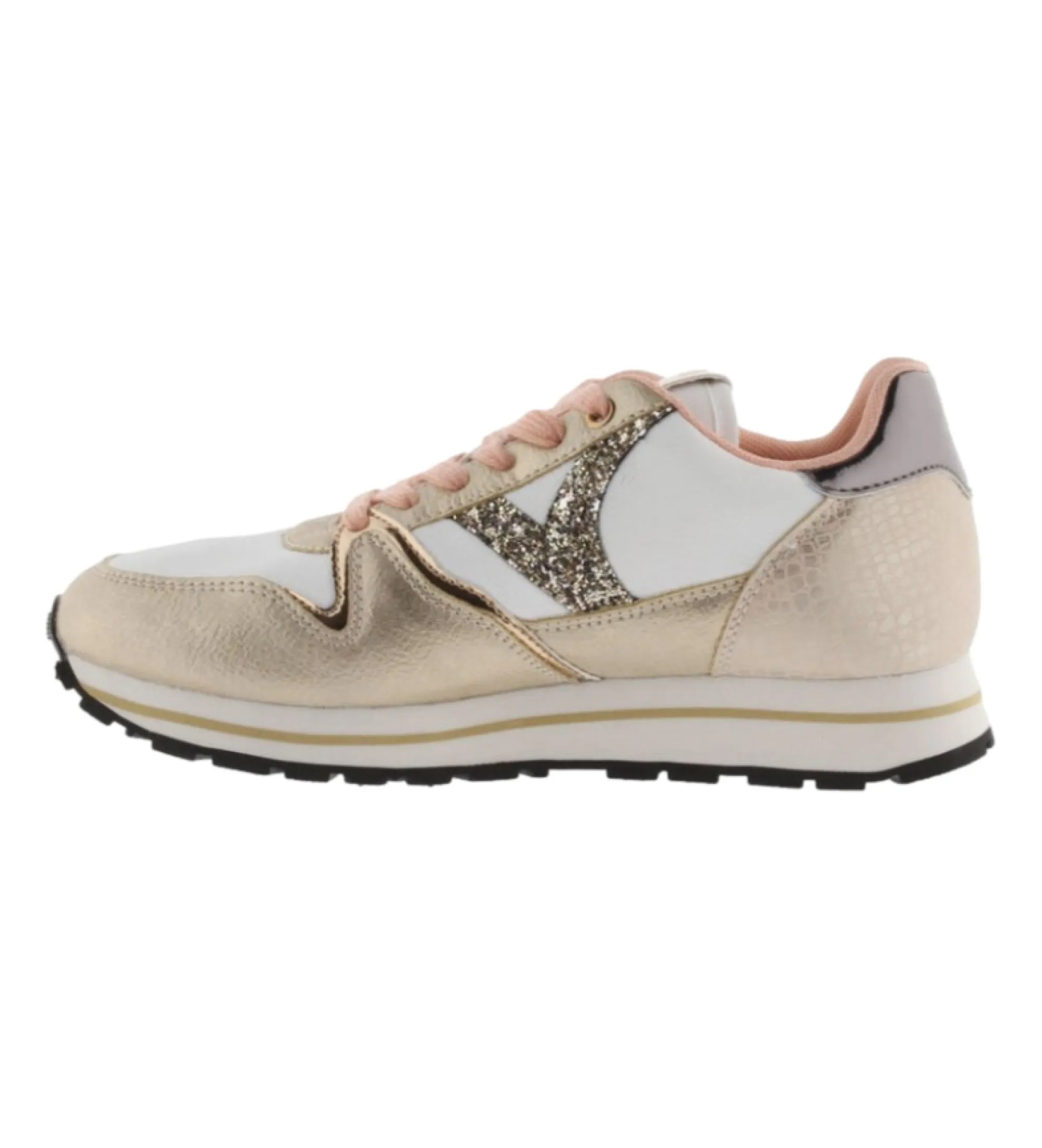 Zapatillas Cometa Multimaterial rosa