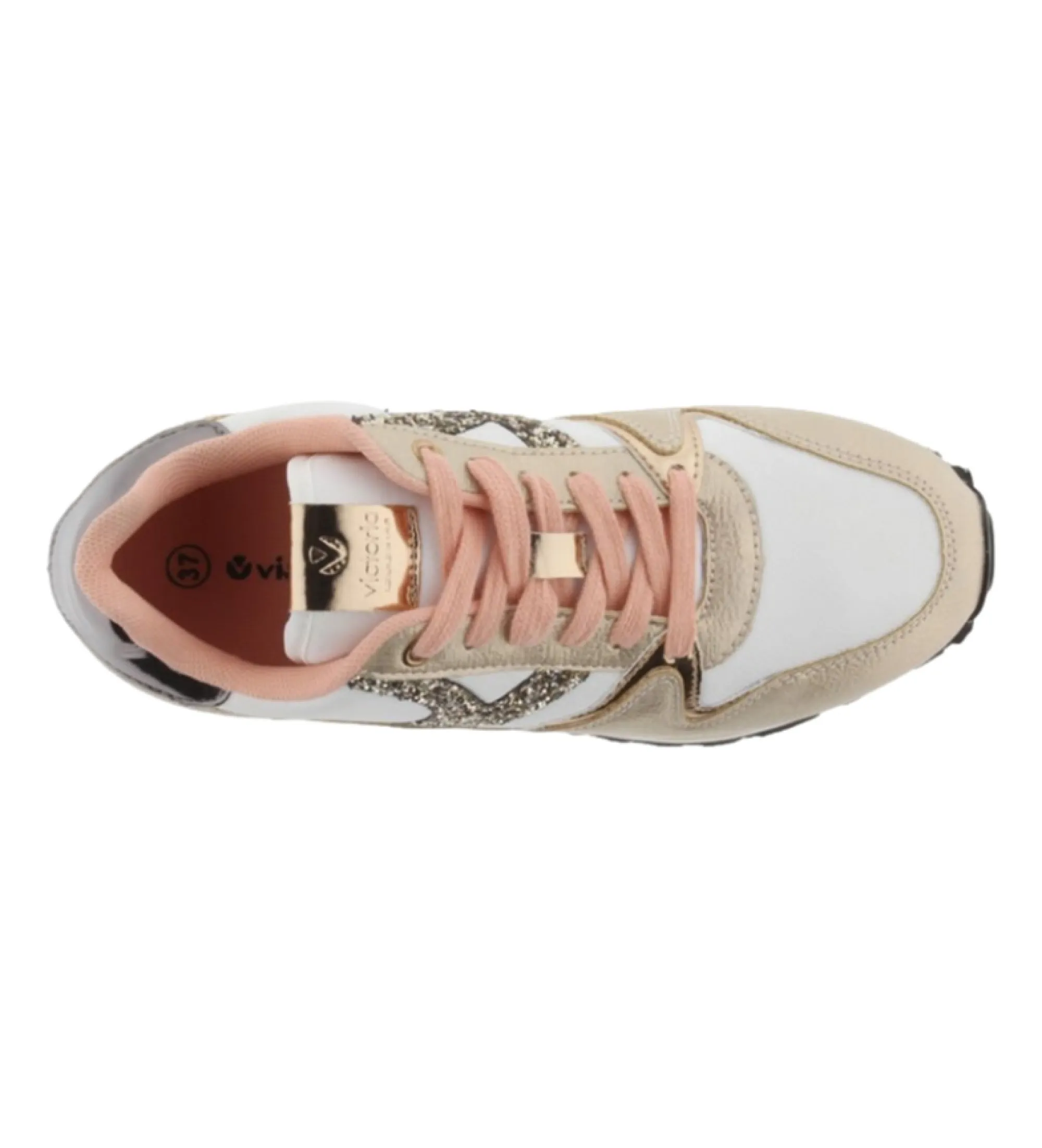 Zapatillas Cometa Multimaterial rosa
