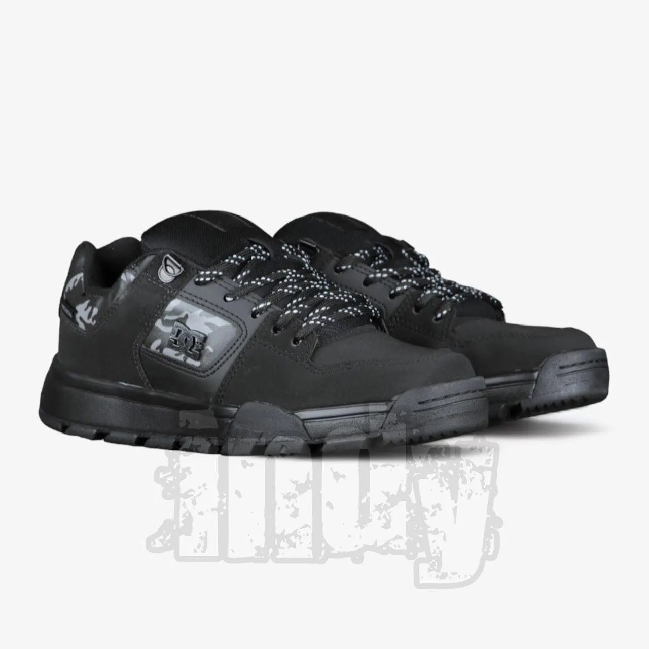 Zapatillas Dc Manteca Wnt Es Negro Camuflado