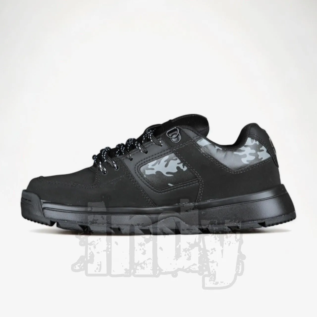 Zapatillas Dc Manteca Wnt Es Negro Camuflado