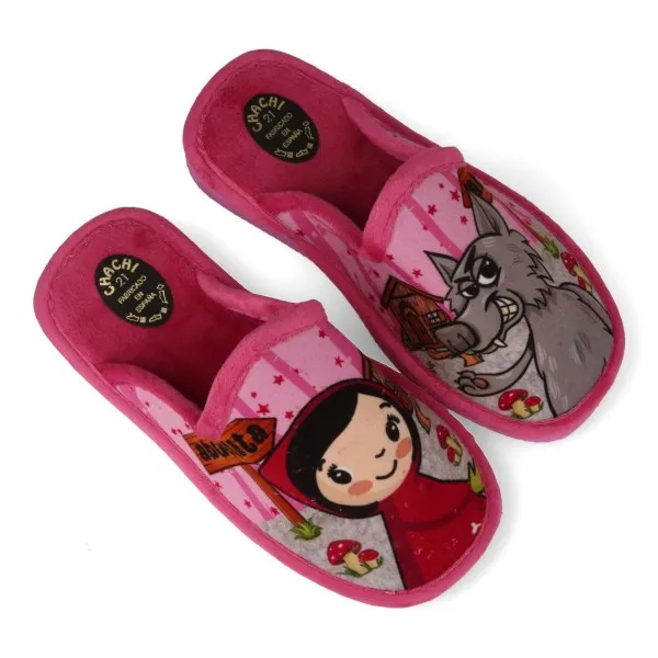 ZAPATILLAS DE CASA NIÑA MOD. CAPERUCITA