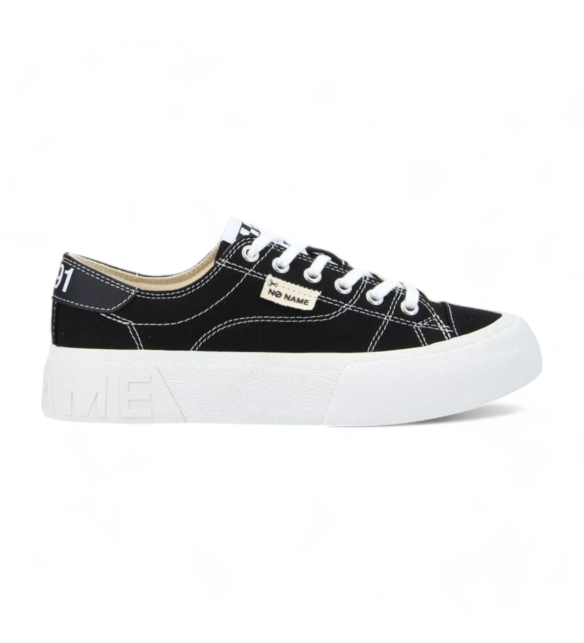 Zapatillas de lona Reset negro