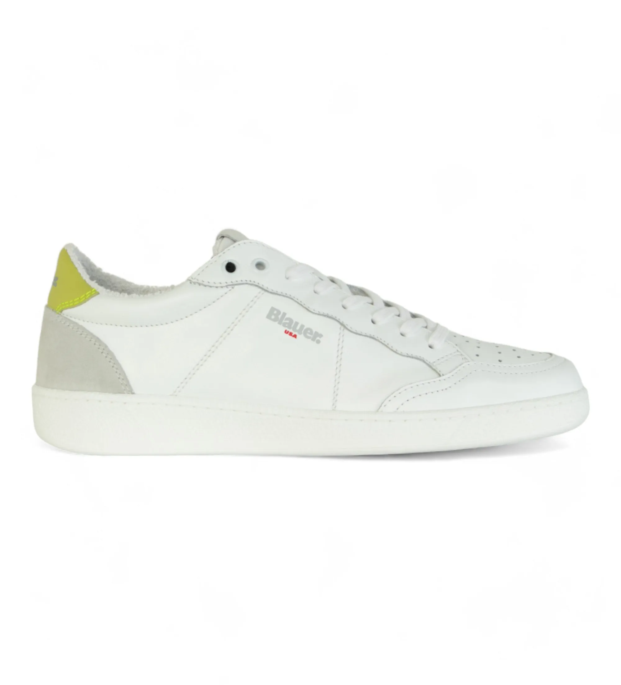 Zapatillas de piel Murray blanco