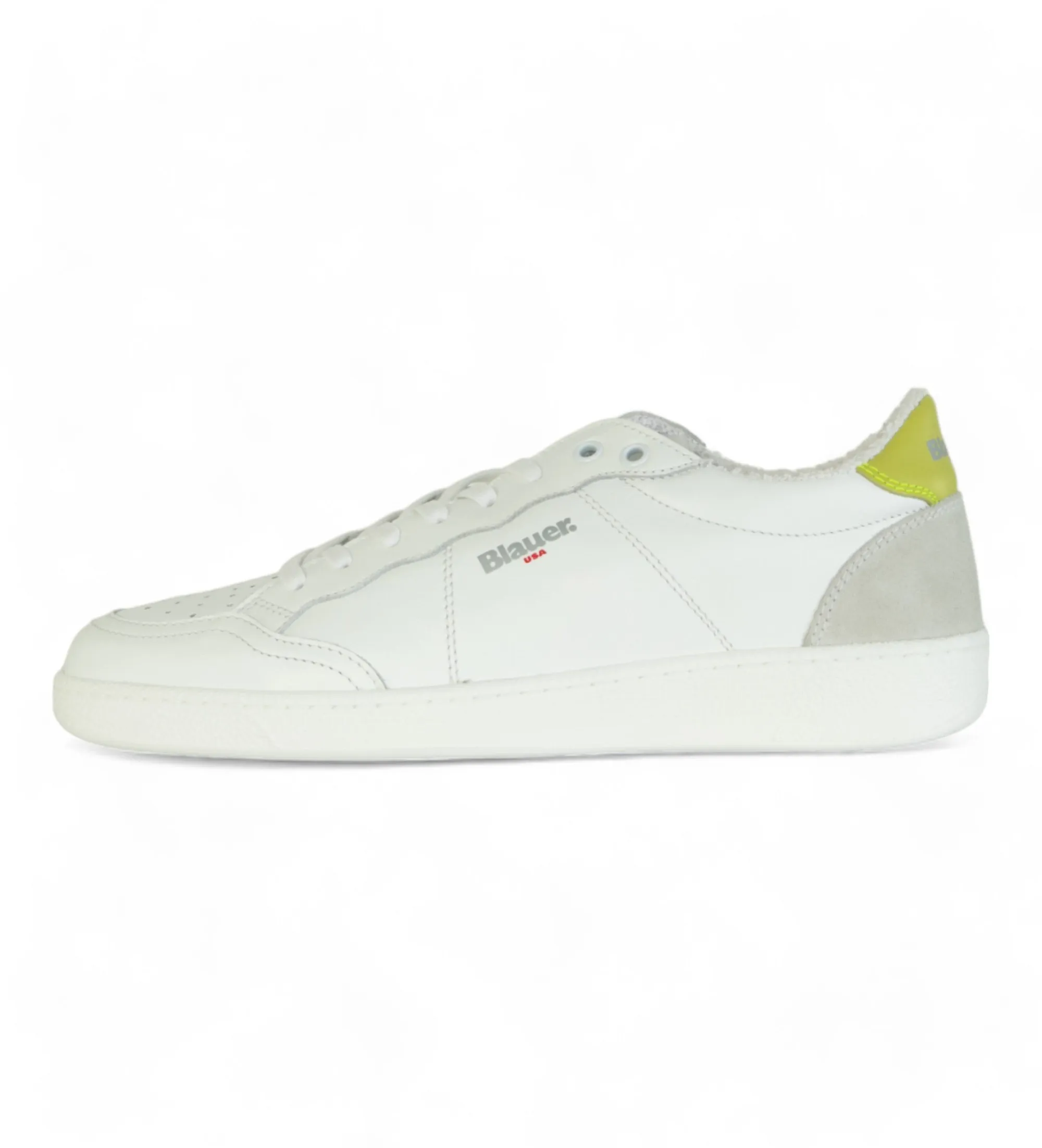 Zapatillas de piel Murray blanco