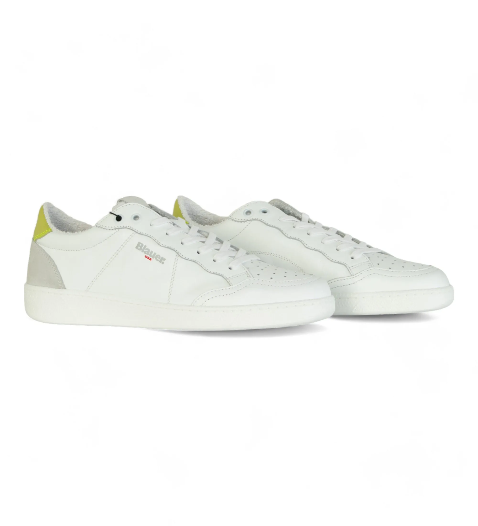 Zapatillas de piel Murray blanco