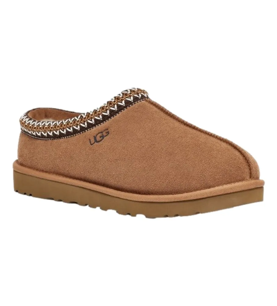 Zapatillas de piel Tasman marrón