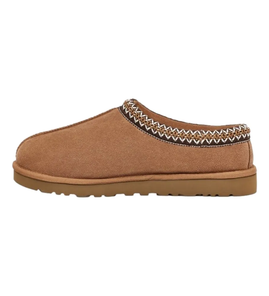 Zapatillas de piel Tasman marrón