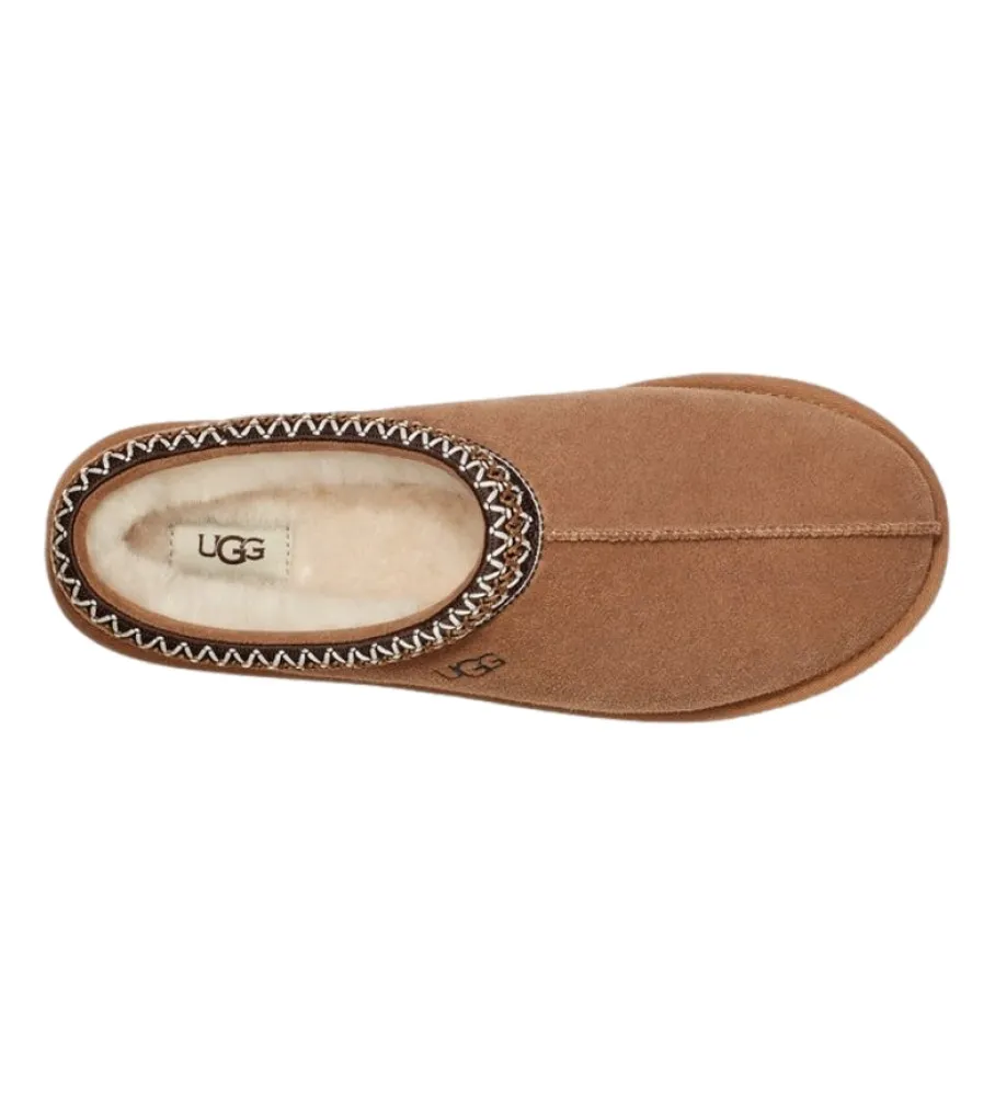 Zapatillas de piel Tasman marrón