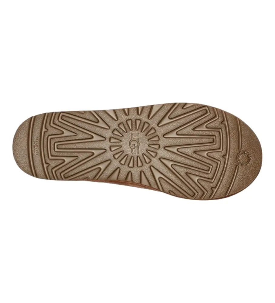 Zapatillas de piel Tasman marrón