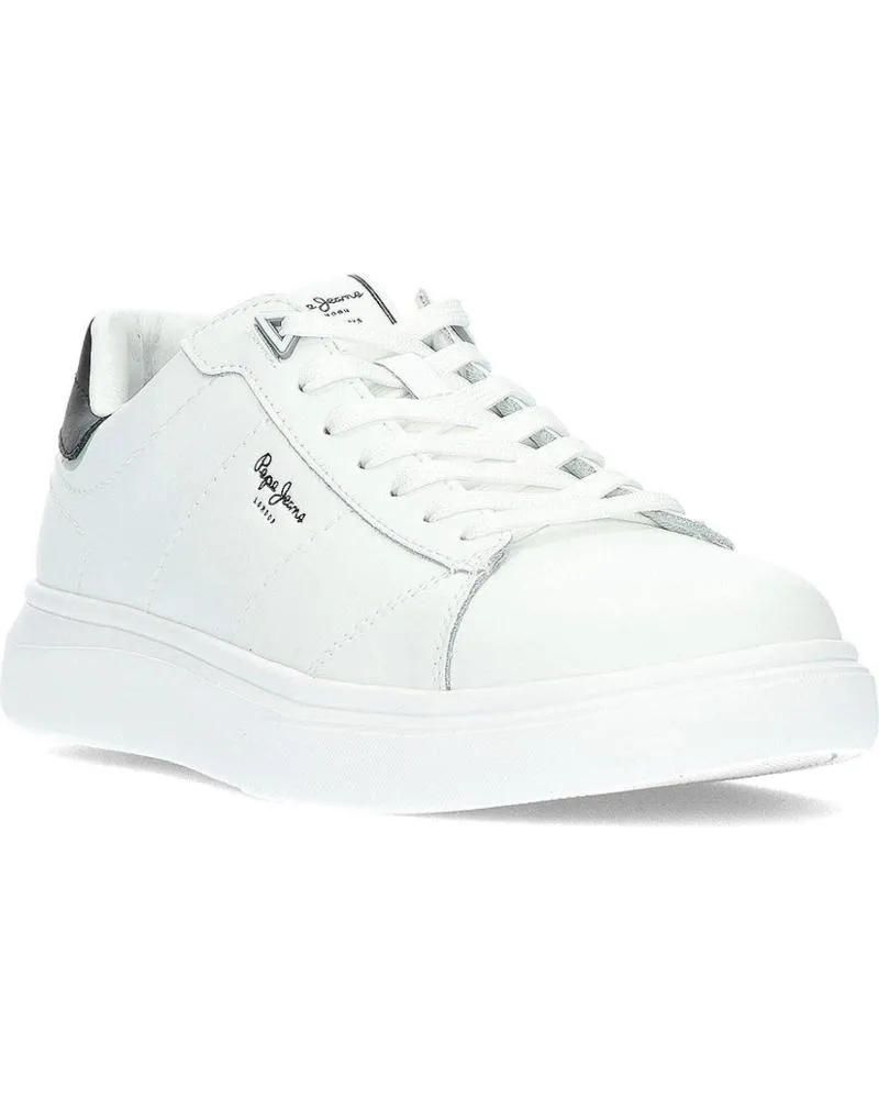 Zapatillas deporte de Hombre PEPE JEANS MODELO PMS30981 EATON BASIC BLANCO