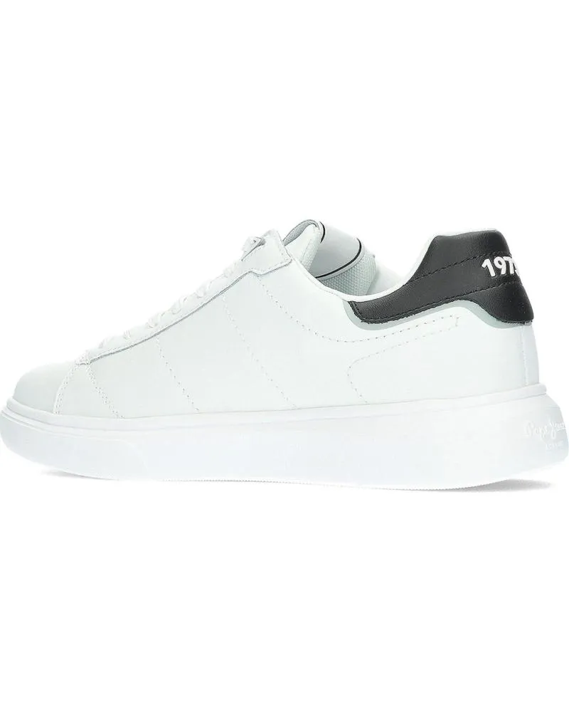 Zapatillas deporte de Hombre PEPE JEANS MODELO PMS30981 EATON BASIC BLANCO