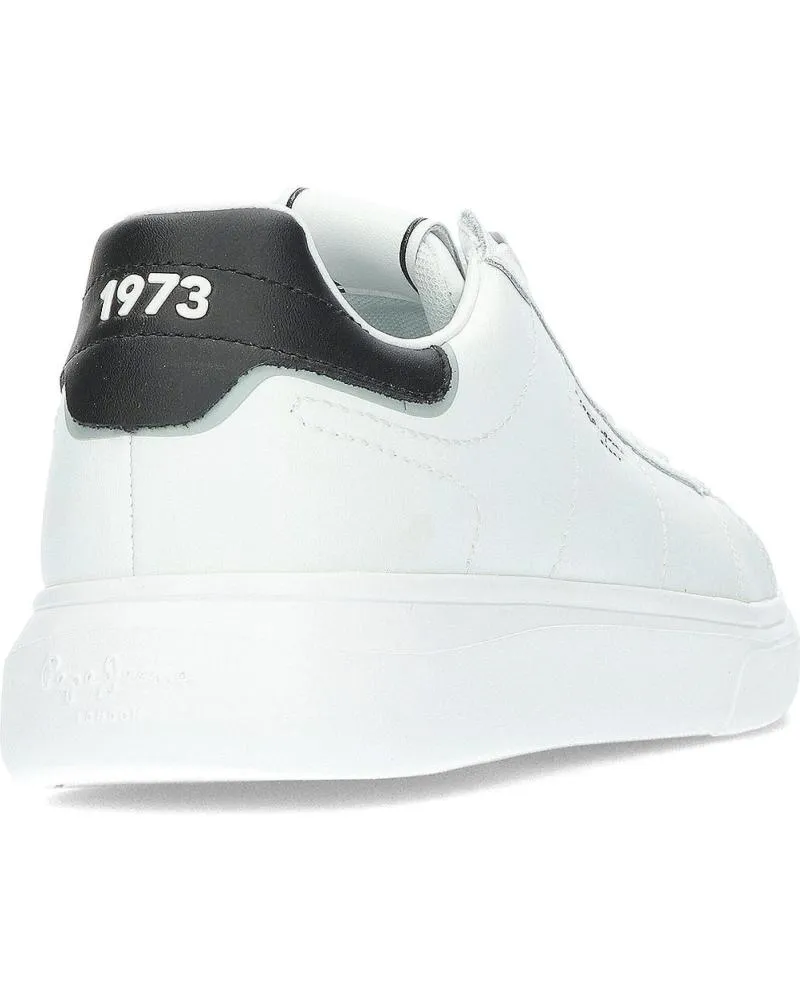 Zapatillas deporte de Hombre PEPE JEANS MODELO PMS30981 EATON BASIC BLANCO