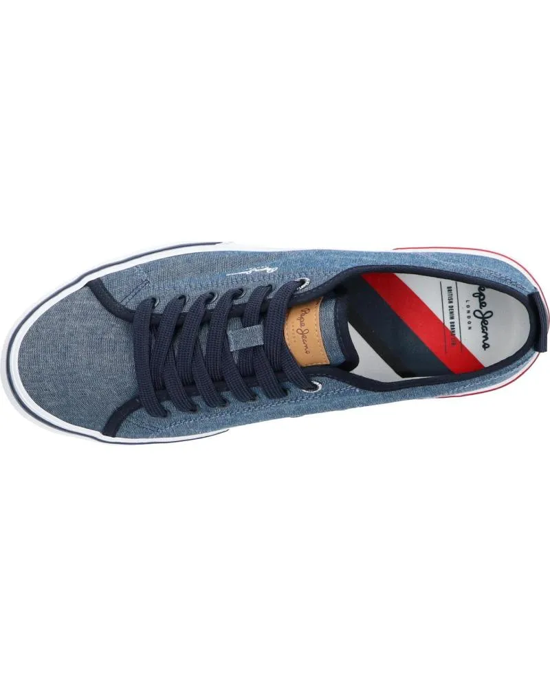 Zapatillas deporte de Hombre PEPE JEANS PMS30812 KENTON SMART 22CHAMBRAY 564CHAMBRA