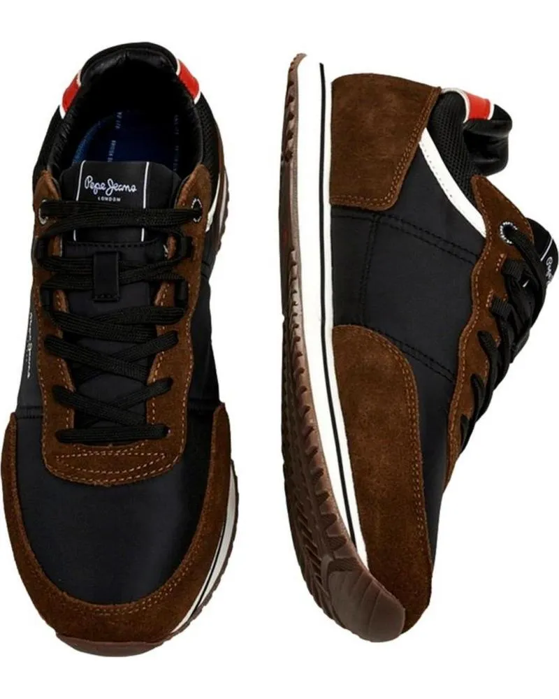 Zapatillas deporte de Hombre PEPE JEANS ZAPATILLAS CASUAL HOMBRE PMS30883 NEGRO