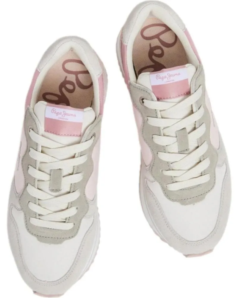 Zapatillas deporte de Mujer PEPE JEANS DEPORTIVA MODA PARA MUJER PLS40003 ROSA