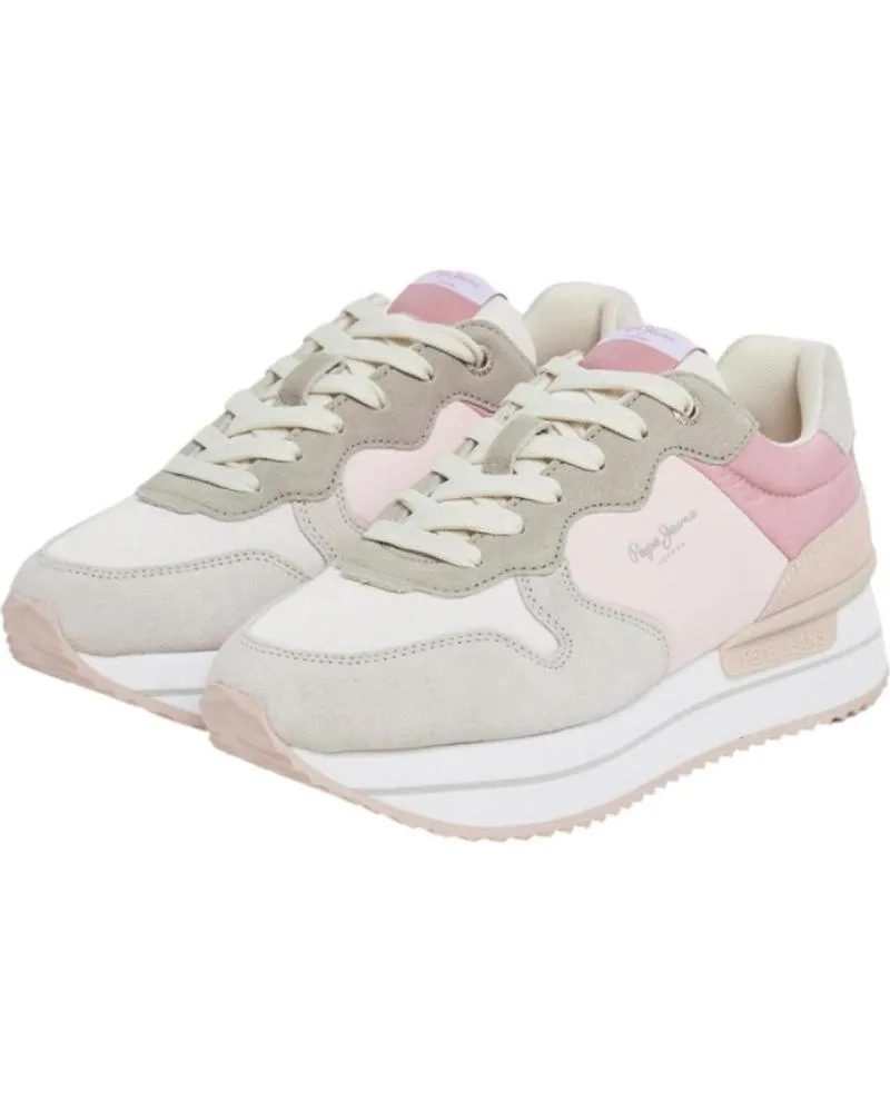 Zapatillas deporte de Mujer PEPE JEANS DEPORTIVA MODA PARA MUJER PLS40003 ROSA