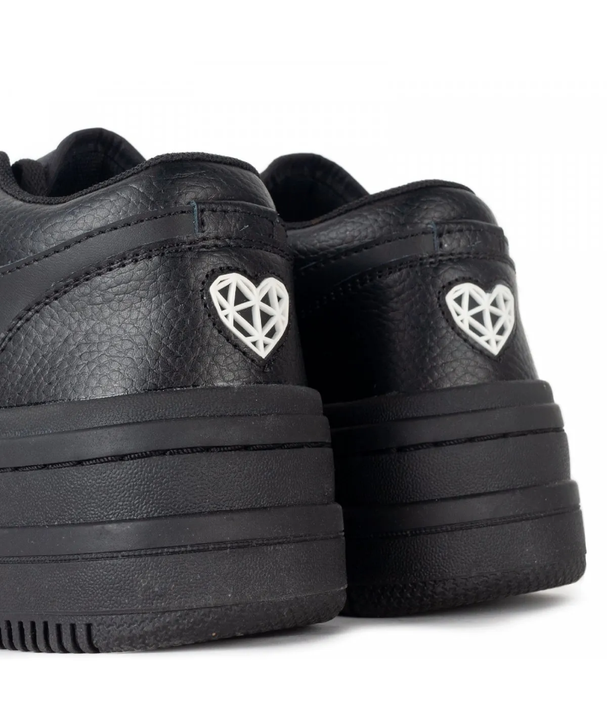 Zapatillas Mujer 334 Blk Cuero