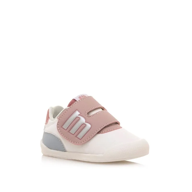 Zapatillas Mustang kids LOSFO NUDE   NYLSON BLANCO