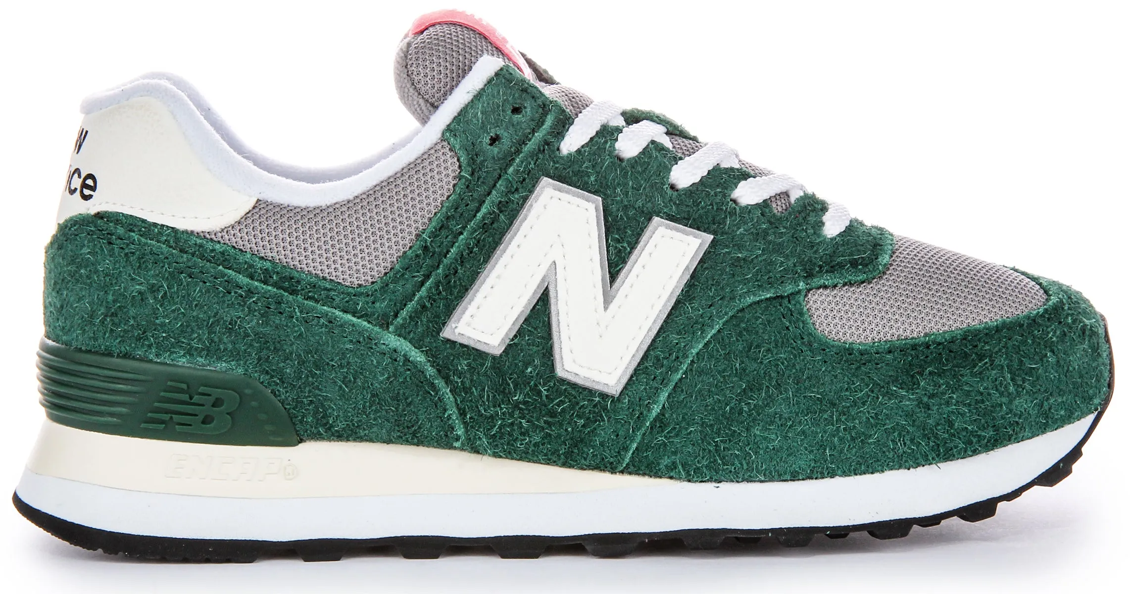 Zapatillas New Balance LW Eva Foam Cushion Encap Mids de ante y malla en verde