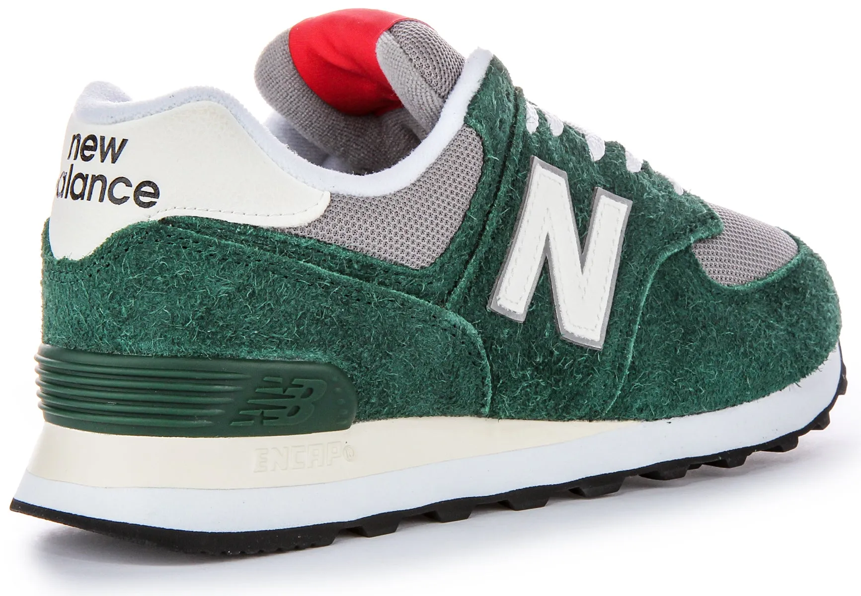 Zapatillas New Balance LW Eva Foam Cushion Encap Mids de ante y malla en verde