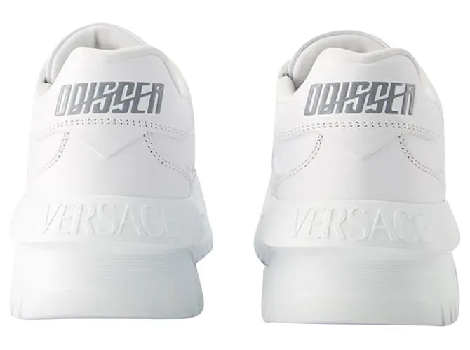 ZAPATILLAS ODISSEA  VERSACE  TEJIDO  BLANCO 