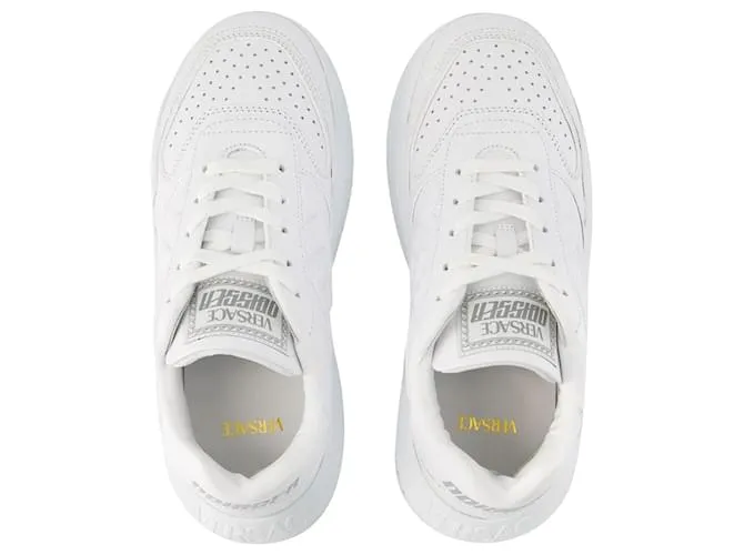 ZAPATILLAS ODISSEA  VERSACE  TEJIDO  BLANCO 