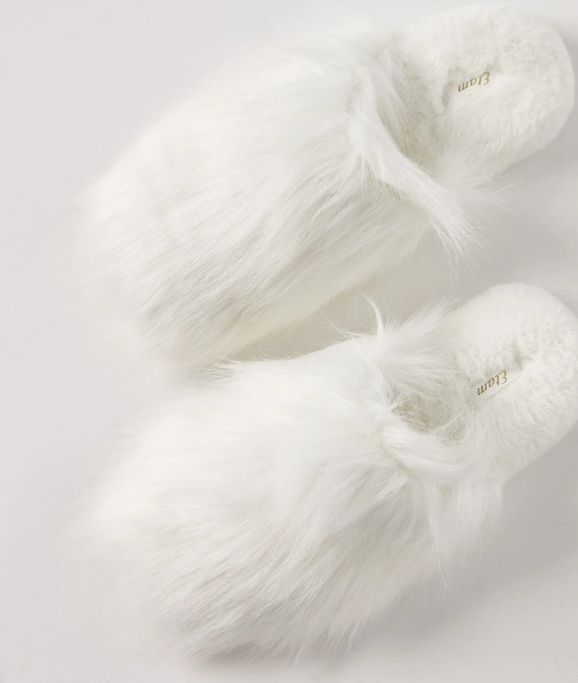 ZAPATILLAS PELO LARGO MINDY BLANC  ETAM