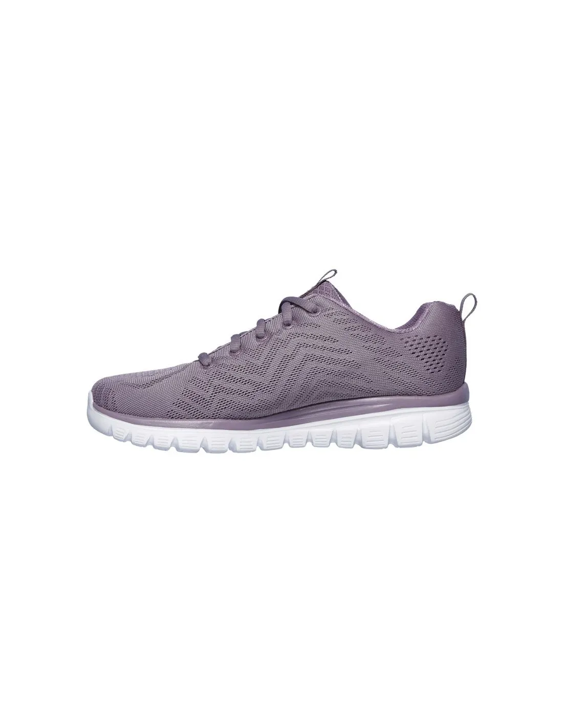 ZAPATILLAS SKECHERS GRACEFUL  GET CONNECTED LILA MUJER