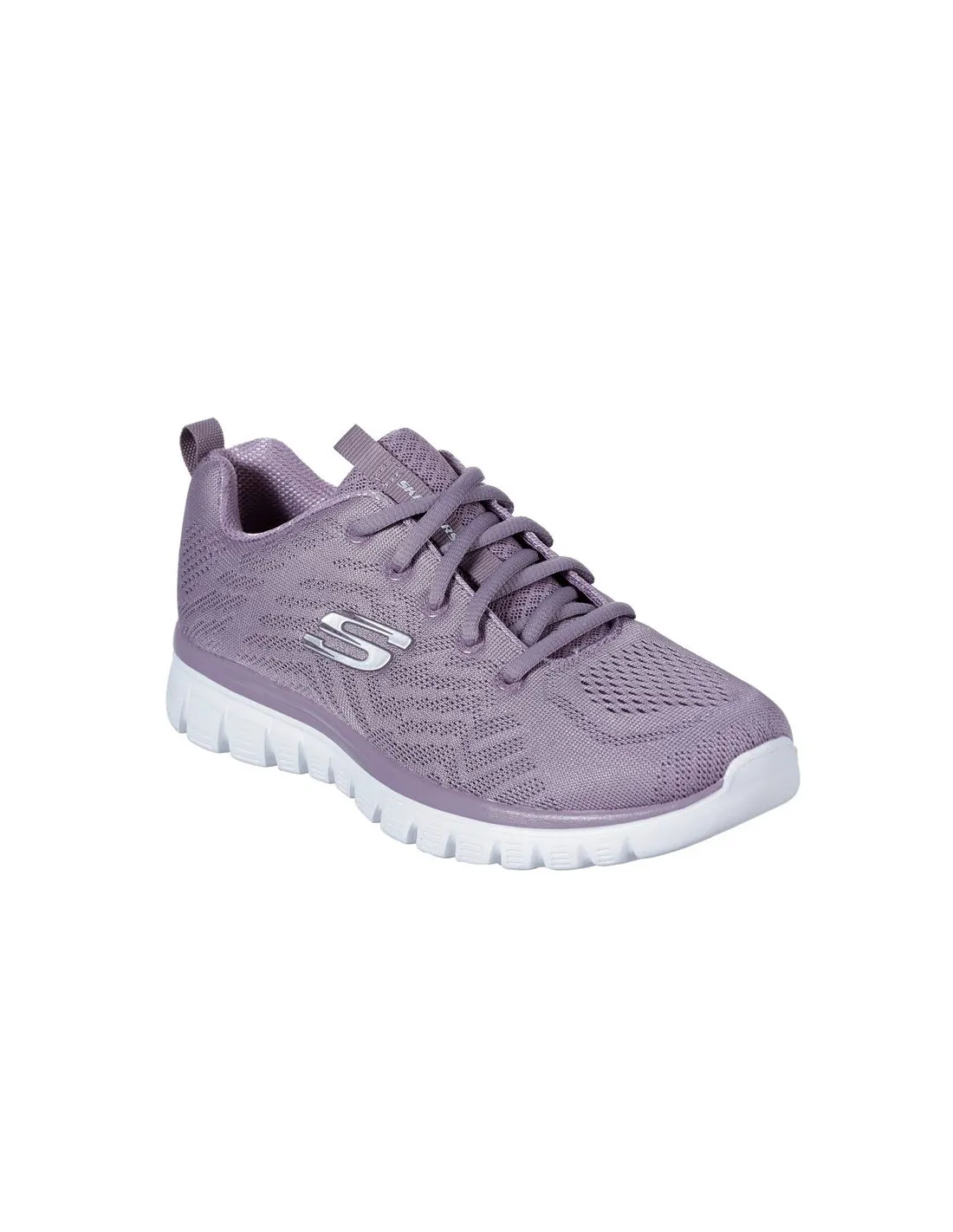 ZAPATILLAS SKECHERS GRACEFUL  GET CONNECTED LILA MUJER