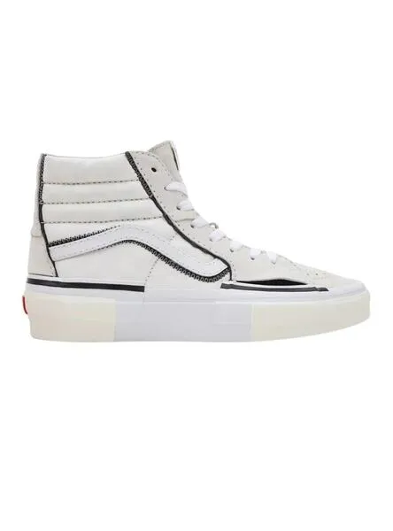 ZAPATILLAS VANS SK8HI RECONSTRUCT BLANCO