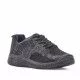 Zapatillas Vicmart negra con detalles grises y cordones