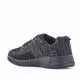 Zapatillas Vicmart negra con detalles grises y cordones