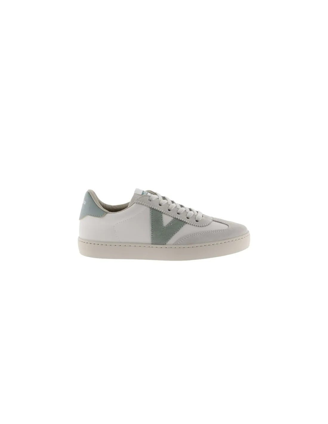 Zapatillas Victoria Berlin Ciclista Efecto Piel & Serraje Jade Mujer