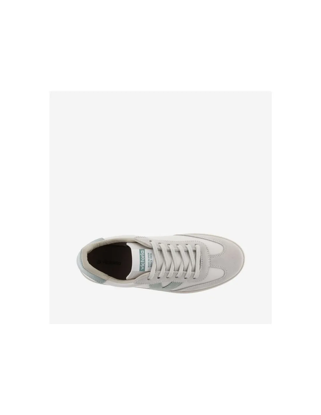 Zapatillas Victoria Berlin Ciclista Efecto Piel & Serraje Jade Mujer