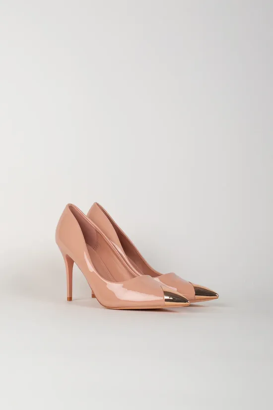 ZAPATO DE TACóN FOLY  NUDE