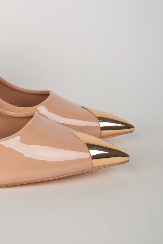 ZAPATO DE TACóN FOLY  NUDE