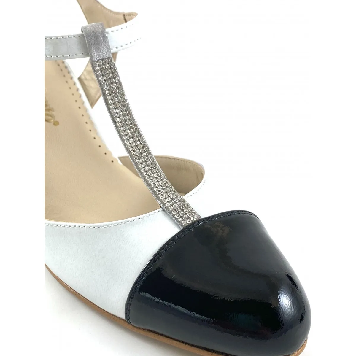 Zapato de Vestir Ancho Especial Pie Santo Brillantes 200235