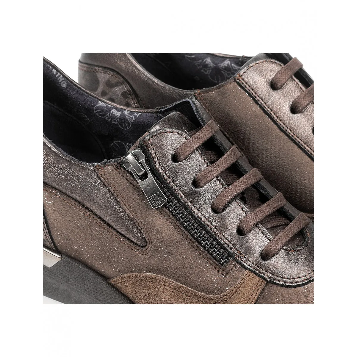 Zapato Deportivo de Mujer Dorking by Fluchos Marrón D8589