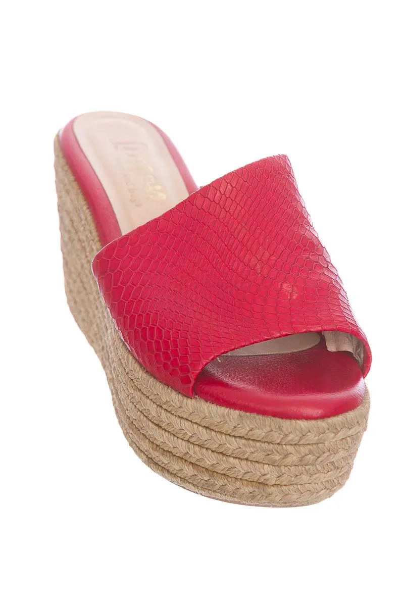 ZAPATOS COLOR ROJO  LEMON