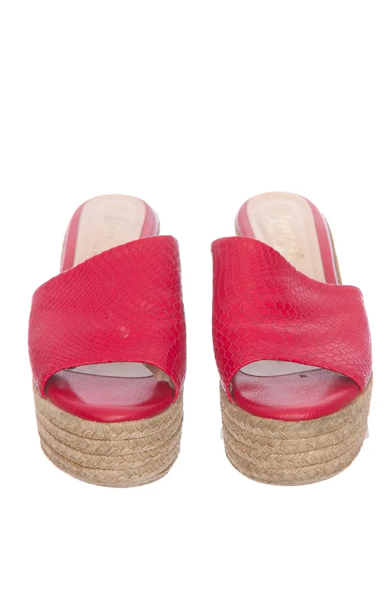 ZAPATOS COLOR ROJO  LEMON