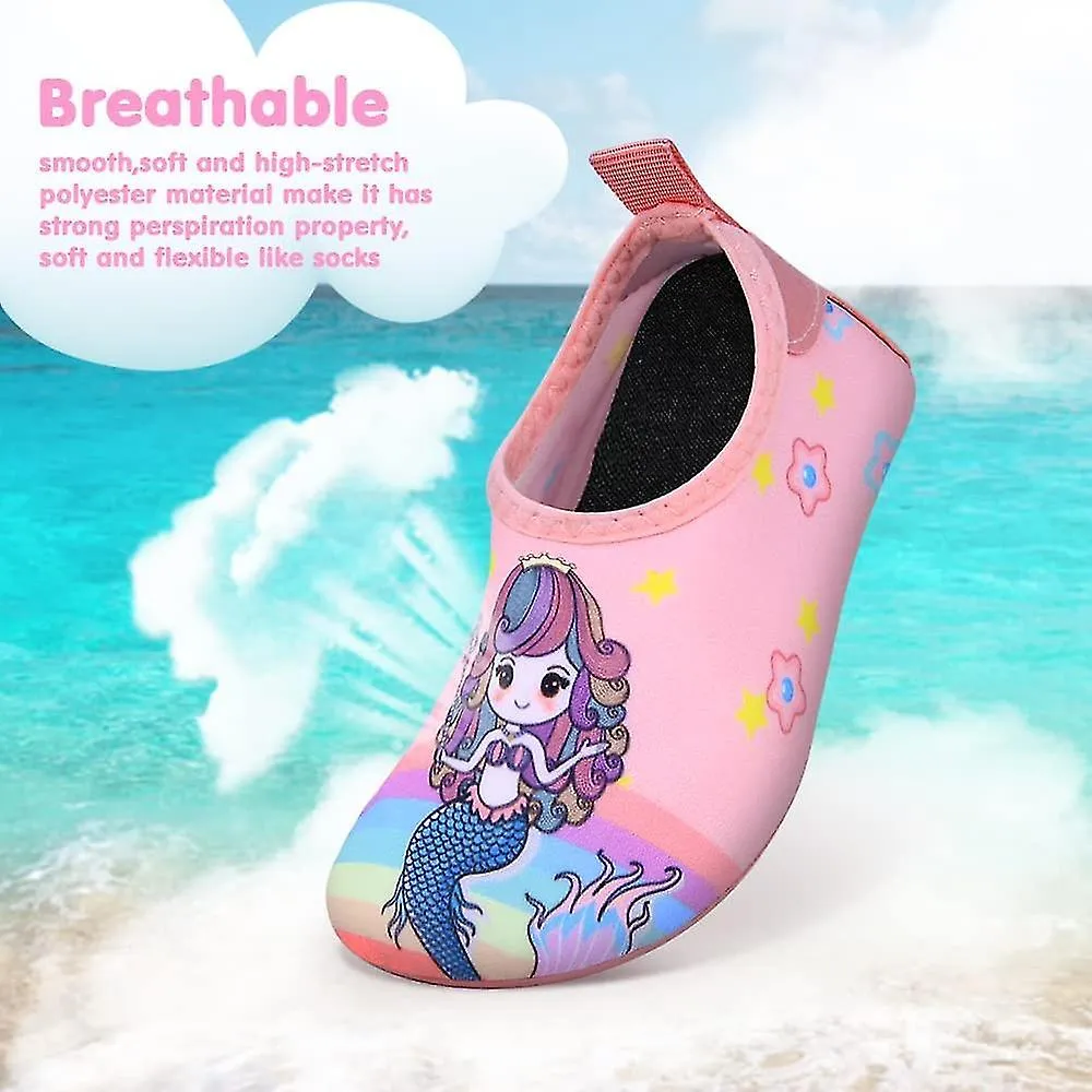 Zapatos de agua para niños, Zapatos de playa para niños y niñas, Zapatos de baño de playa para niños, Calcetines acuáticos antid