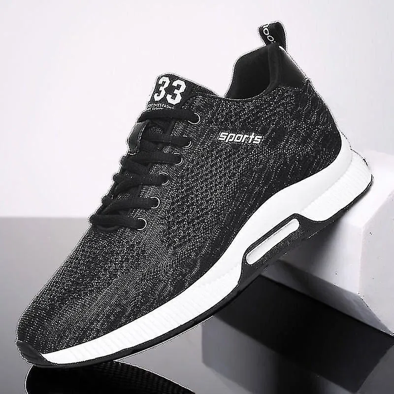 Zapatos de ascensor para hombres ( Negro )