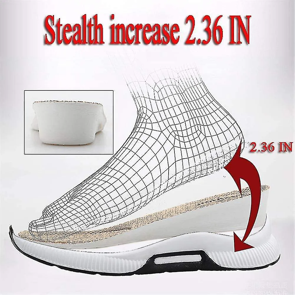 Zapatos de ascensor para hombres ( Negro )