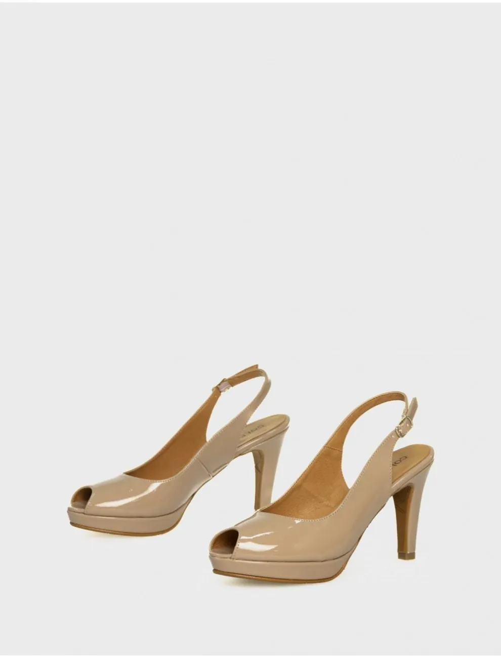 Zapatos De Fiesta Colette 1615 Nude